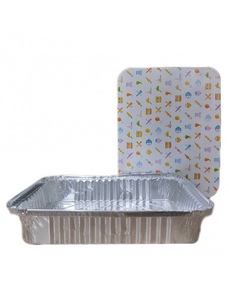 Envase Aluminio 1180 ml + Tapa