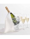 Cubrebotellas Roll drap blanco 10 ud