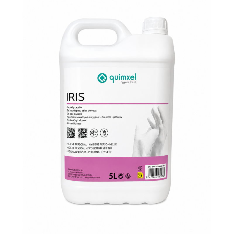 Gel de piel y cabello Iris