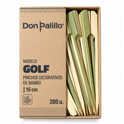 200 Pinchos de bambú golf...